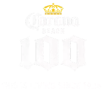 Corona Beach 100 Logo